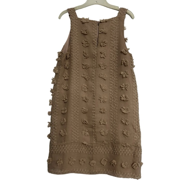 Anthropologie Sunday In Brooklyn Dress 3D Floral Size Medium - Picture 3 of 9